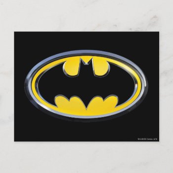 Batman Symbol | Classic Logo Postcard by batman at Zazzle