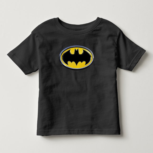 Batman Symbol | Classic Logo Toddler T-shirt (Front)
