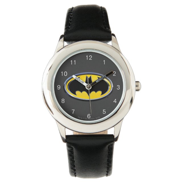 Batman Symbol | Classic Logo Watch (Front)