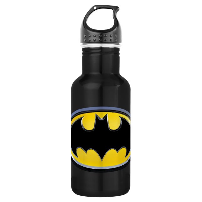 Batman Symbol | Classic Logo Water Bottle (Front)