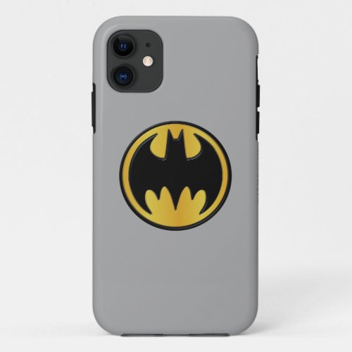 Batman Symbol  Classic Round Logo iPhone 11 Case