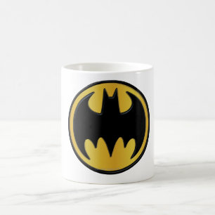 Batman Symbol Classic Round Logo Coffee Mug