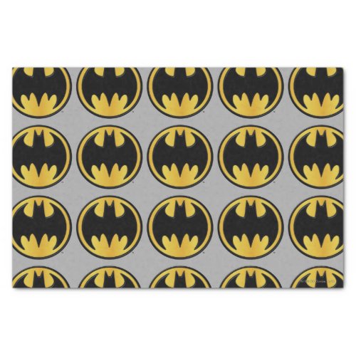 Batman Symbol  Classic Round Logo Tissue Paper