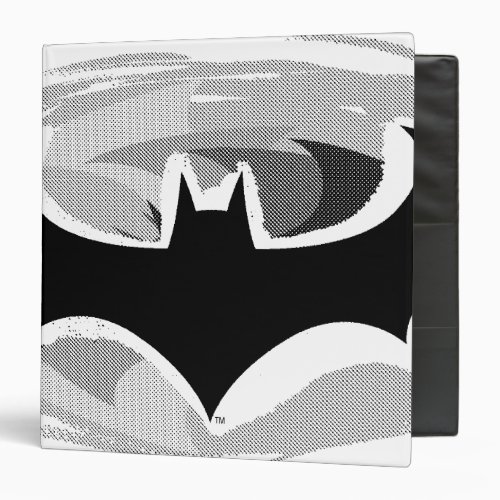 Batman Symbol  Drawn Logo Binder
