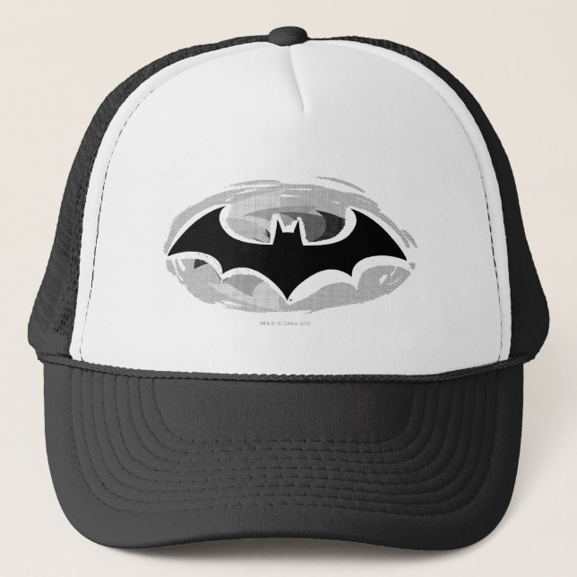 Batman Symbol | Drawn Logo Trucker Hat (Front)