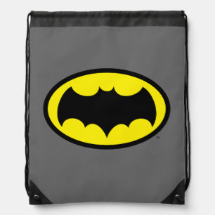 Batman Symbol Drawstring Bag