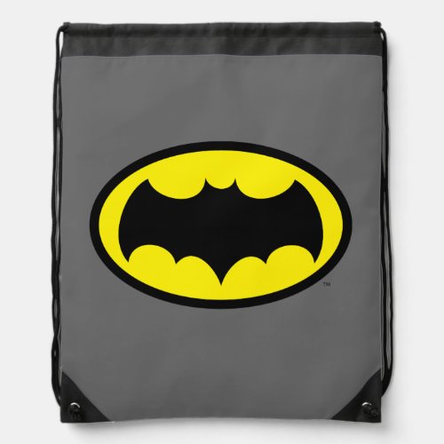 Batman Symbol Drawstring Bag