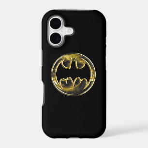Batman Symbol Gold Logo iPhone 17 Case