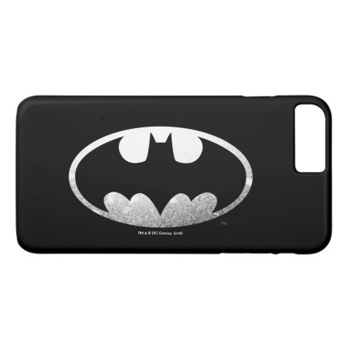 Batman Symbol  Grainy Logo 2 iPhone 8 Plus7 Plus Case
