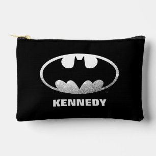 Batman Symbol Grainy Logo Accessory Pouch