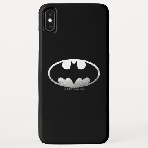 Batman Symbol | Grainy Logo iPhone XS Max Case