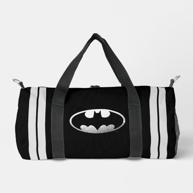 Batman Symbol | Grainy Logo Duffle Bag (Front)