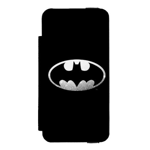 Batman Symbol  Grainy Logo Wallet Case For iPhone SE55s