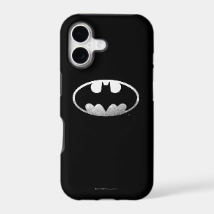 Batman Symbol Grainy Logo iPhone 17 Case