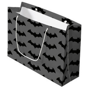 Batman Symbol Grainy Logo Large Gift Bag