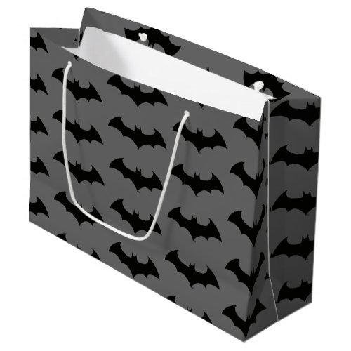 Batman Symbol  Grainy Logo Large Gift Bag