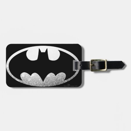 Batman Symbol | Grainy Logo Luggage Tag