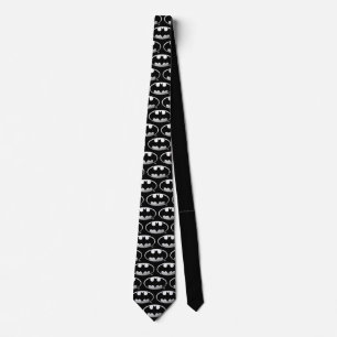 Batman Symbol   Grainy Logo Neck Tie