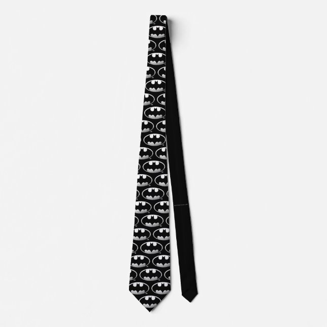Batman Symbol | Grainy Logo Neck Tie (Front)