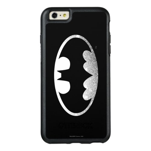 Batman Symbol  Grainy Logo OtterBox iPhone 66s Plus Case