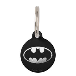 Batman Symbol | Grainy Logo Pet ID Tag