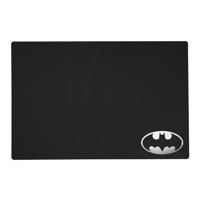 Batman Symbol | Grainy Logo Placemat (Front)