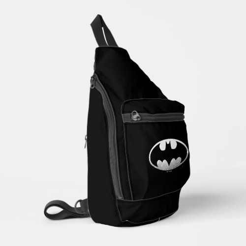 Batman Symbol  Grainy Logo Sling Bag