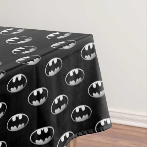 Batman Symbol  Grainy Logo Tablecloth