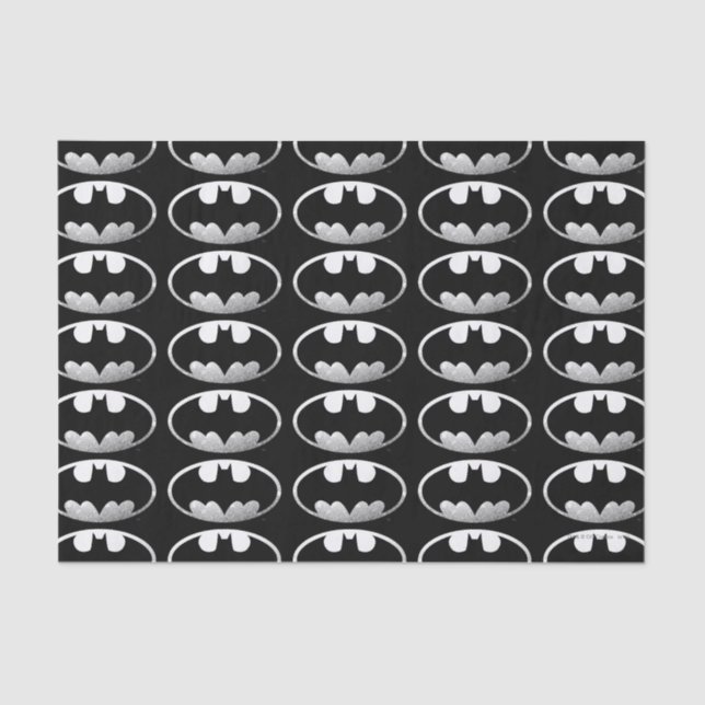 Batman Symbol | Grainy Logo Tissue Paper (Front)