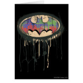 Batman Symbol | Green Purple Red Logo (Front)