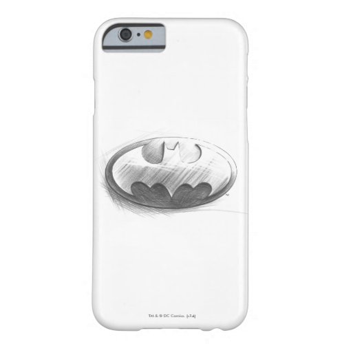 Batman Symbol  Insignia Drawing Logo Barely There iPhone 6 Case