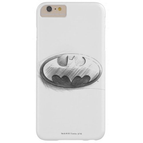 Batman Symbol  Insignia Drawing Logo Barely There iPhone 6 Plus Case