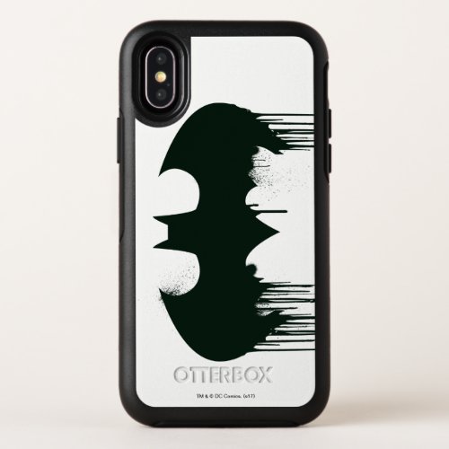 Batman Symbol OtterBox Symmetry iPhone X Case