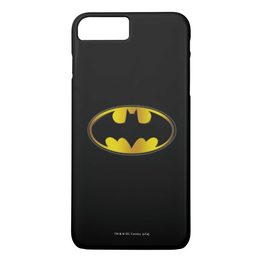 Batman Symbol | Oval Gradient Logo iPhone 8 Plus/7 Plus Case