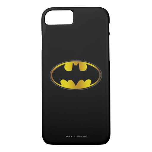 Batman Symbol | Oval Gradient Logo iPhone 8/7 Case