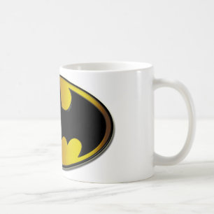 Batman Symbol Oval Gradient Logo Coffee Mug