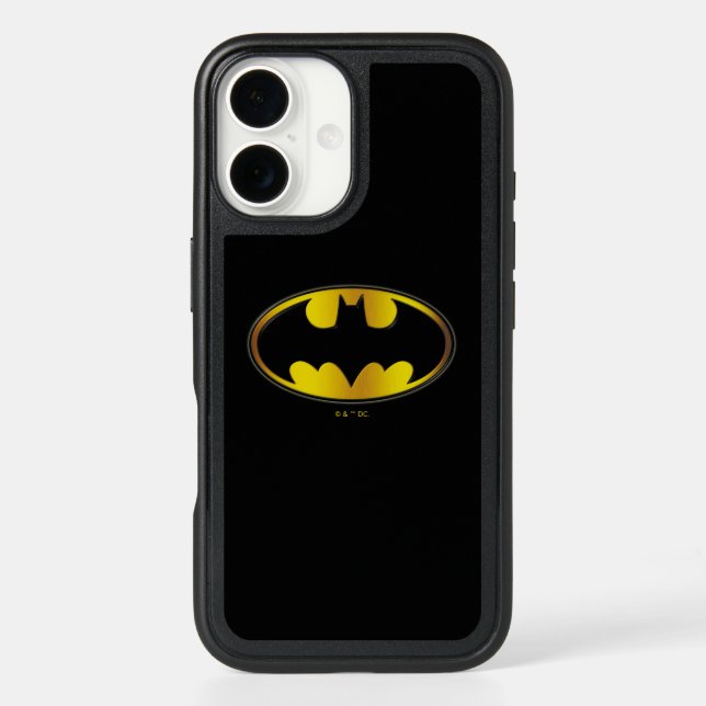 Batman Symbol | Oval Gradient Logo Otterbox iPhone Case (Back)
