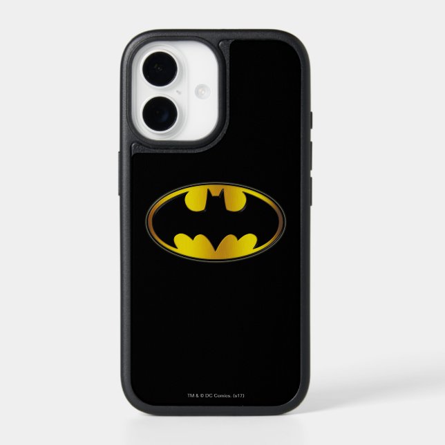 Batman Symbol | Oval Gradient Logo Otterbox iPhone Case (Back)