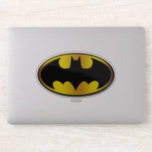 Batman Symbol Oval Gradient Logo Sticker