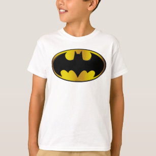 Batman Symbol   Oval Gradient Logo T-Shirt