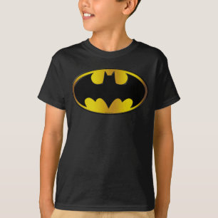 Batman Symbol Oval Gradient Logo T-Shirt