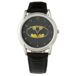 Batman Symbol   Oval Gradient Logo Watch