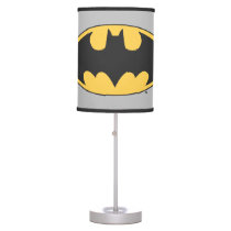 Batman Symbol | Oval Logo 2 Table Lamp
