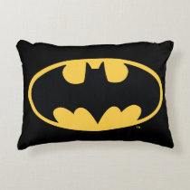 Batman Symbol | Oval Logo Accent Pillow