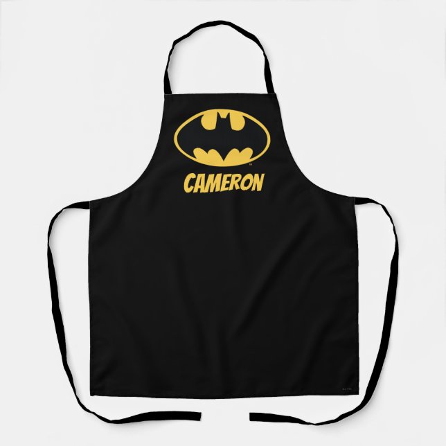 Batman Symbol | Oval Logo Apron (Front)
