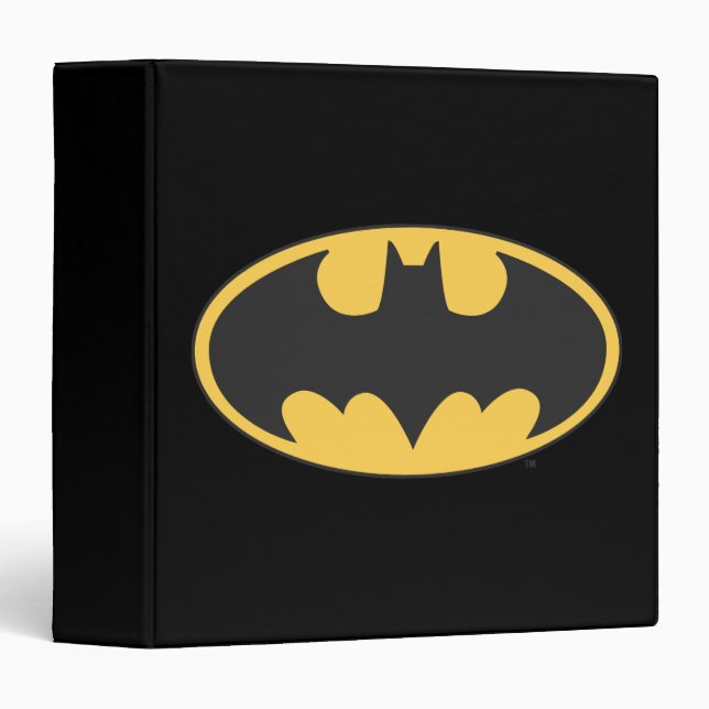 Batman Symbol | Oval Logo Binder (Front/Spine)