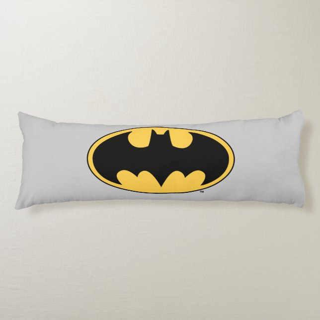 Batman Symbol | Oval Logo Body Pillow (Front)