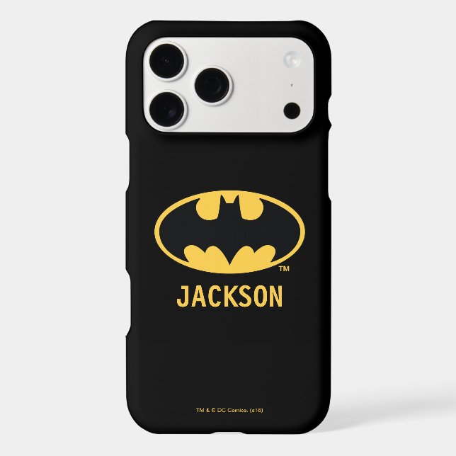 Batman Symbol | Oval Logo Case-Mate iPhone Case (Back)