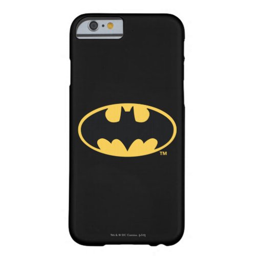 Batman Symbol  Oval Logo Barely There iPhone 6 Case