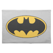 Batman Symbol | Oval Logo Cloth Placemat